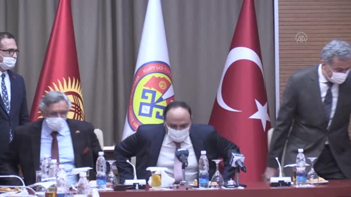 Türkiye’nin Bişkek Büyükelçisi Fırat, KTMÜ’ye veda etti
