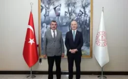 Milli Eğitim Bakanı Yusuf Tekin, YÖK Başkanı Erol Özvar’ı Kabul Etti