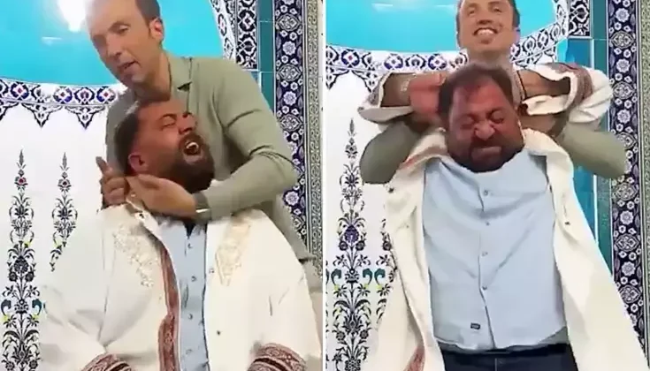 Cami hocasından kendisini tedavi eden fizyoterapiste: Namazını kıldın evine git