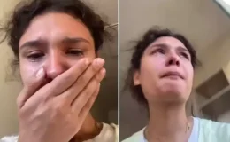 KYK yurduna yerleşen genç kız, odasının manzarasını görünce ağladı